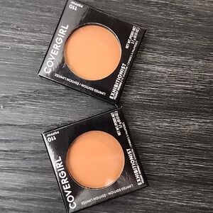 (2) COVERGIRL Exhibitionist Velvet Mono Eye Shadow 110 Poppin'  Limited Edition